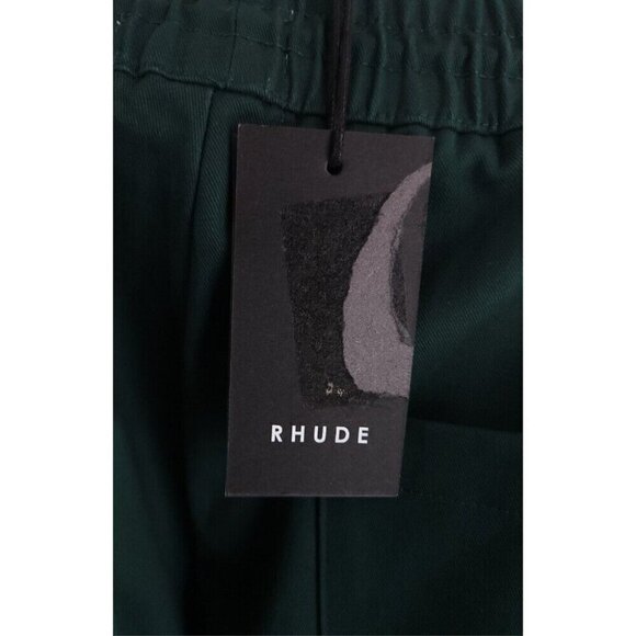 Rhude Flight Pant Size M Mens Green Cotton Track RARE - Picture 9 of 16